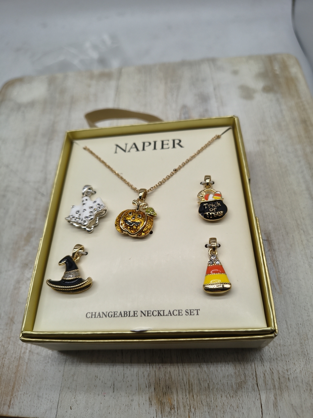 Napier Halloween Interchangeable Pendant Set